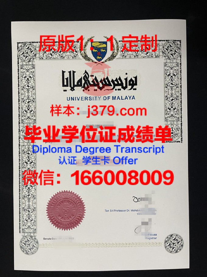 马来亚大学毕业证原件(马来西亚留学生毕业证)