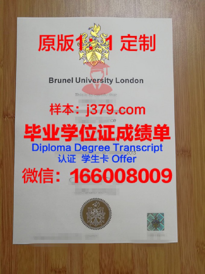 布尔奇科特区国际大学毕业证书(布鲁内尔大学毕业证)