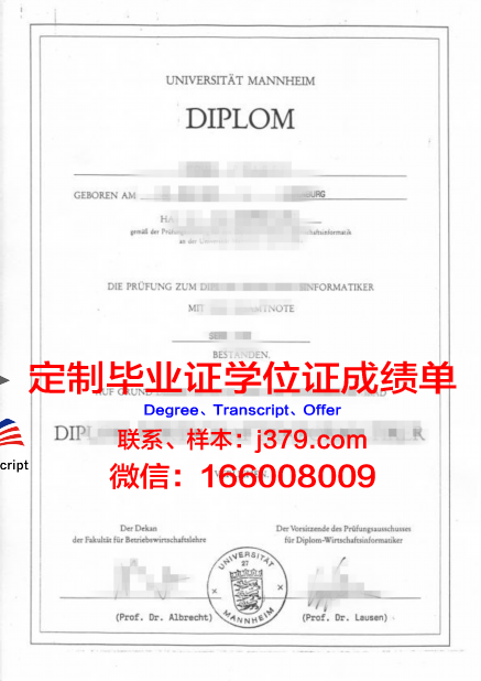 曼海姆应用技术大学的毕业证啥样(曼海姆大学mmm)