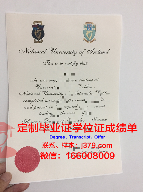 都柏林城市大学毕业证书图片模板(都柏林城市大学好吗)